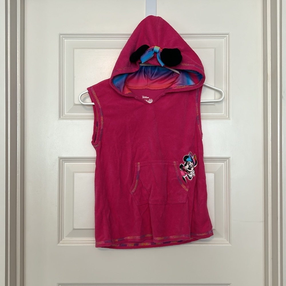 Minni mouse bathing suit cover up size 5T.